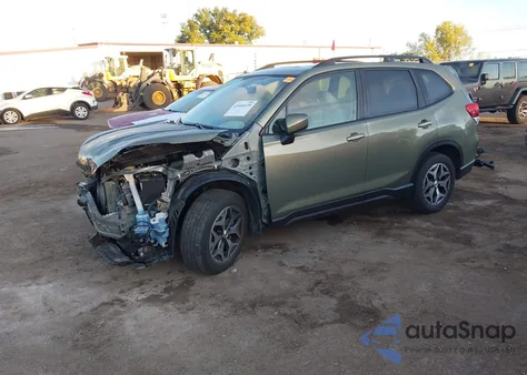 2021 Subaru Forester Premium из США, поврежденный, VIN JF2SKAJCXMH571120